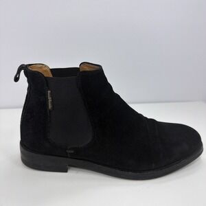 Russell & Bromley Burlington Black Suede Luxury Men's Boots EU 41 US 8 Clean